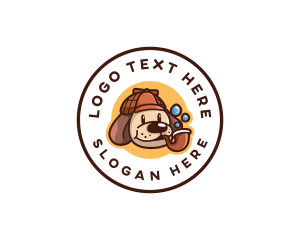 Veterinary - Detective Pet Dog logo design