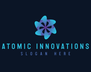 Tech Motion Fan logo design