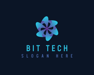 Tech Motion Fan logo design