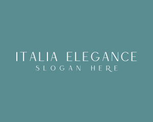 Elegant Cosmetics Business logo design