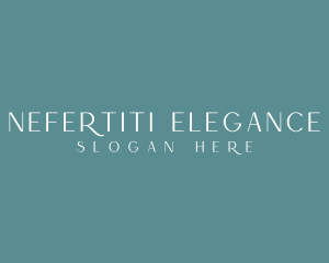 Elegant Cosmetics Business logo design