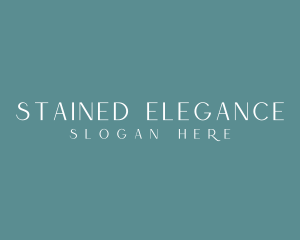 Elegant Cosmetics Business logo design