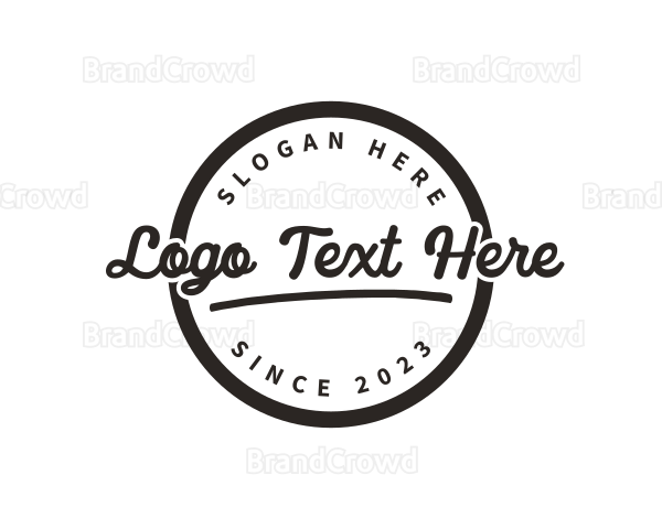 Generic Streetwear Brand Logo