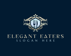 Silverware - Restaurant Fork Knife logo design