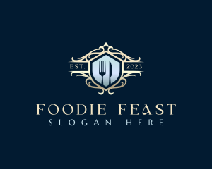 Restaurant Fork Knife logo design