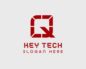 Software Tech Letter Q  logo design