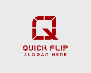 Software Tech Letter Q  logo design
