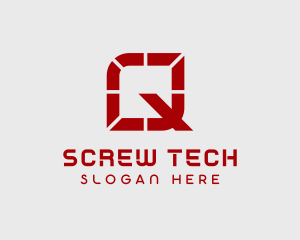 Software Tech Letter Q  logo design