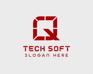 Software - Software Tech Letter Q logo design