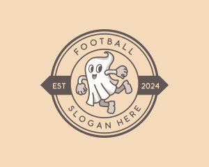 Ghost Halloween Costume Logo