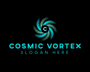 Vortex - Vortex Motion Technology logo design