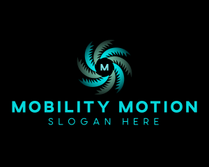 Vortex Motion Technology logo design