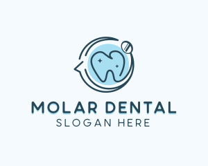 Molar - Dental Care Dentistry logo design