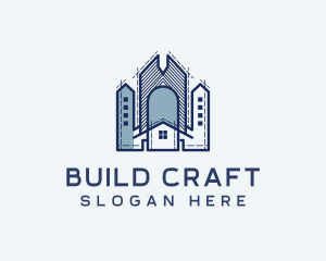 Urban Architecture Building logo design