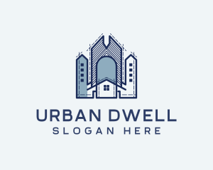 Urban Architecture Building logo design