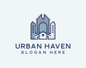 Urban Architecture Building logo design