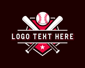 Championship - Baseball Bat Championship logo design