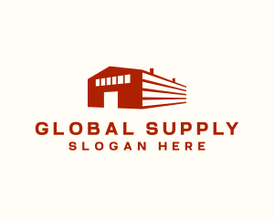 Supply - Warehouse Industrial Storage logo design