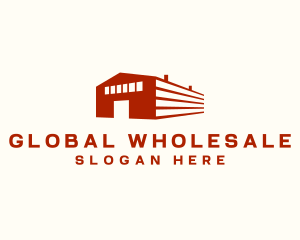 Wholesale - Warehouse Industrial Storage logo design