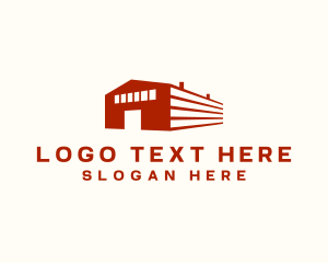 Inventory - Warehouse Industrial Storage logo design
