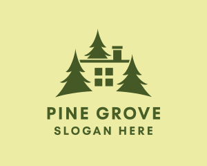 Pine Tree House logo design