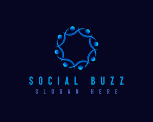 People Social Community logo design