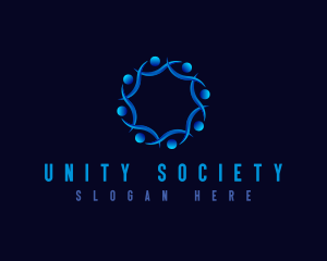 Society - People Social Community logo design