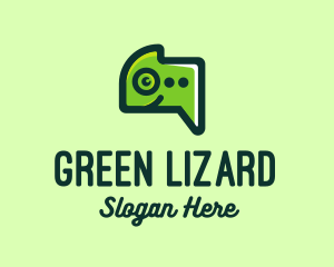 Iguana - Gecko Messaging App logo design