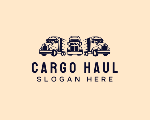 Transport Fleet Trucking logo design