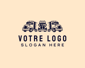 Transportation - Transport Fleet Trucking logo design