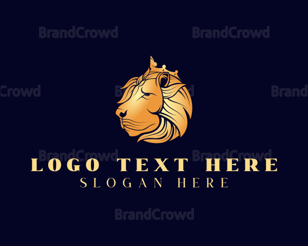 Regal Crown Lion Logo