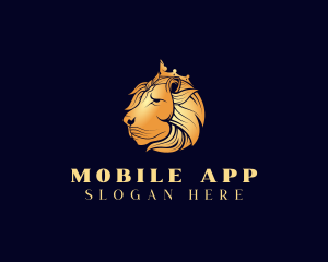 Innovation - Regal Crown Lion logo design