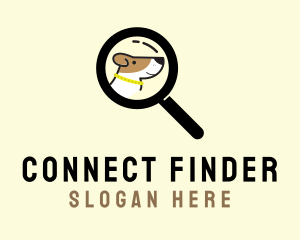 Dog Search Finder logo design