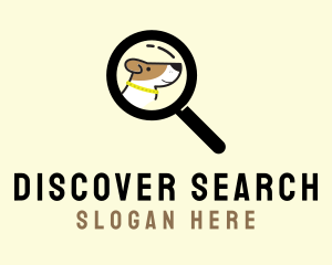 Dog Search Finder logo design