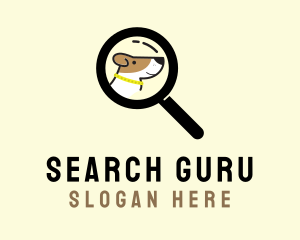 Dog Search Finder logo design