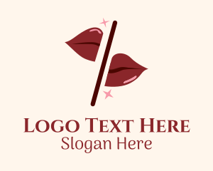 Lip - Magic Lips Beauty logo design