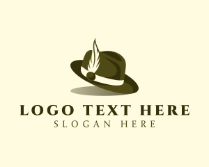 Noir - Fedora Fashion Hat logo design