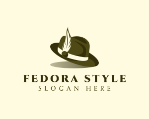 Fedora Fashion Hat logo design