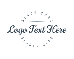 Script - Generic Startup Business logo design
