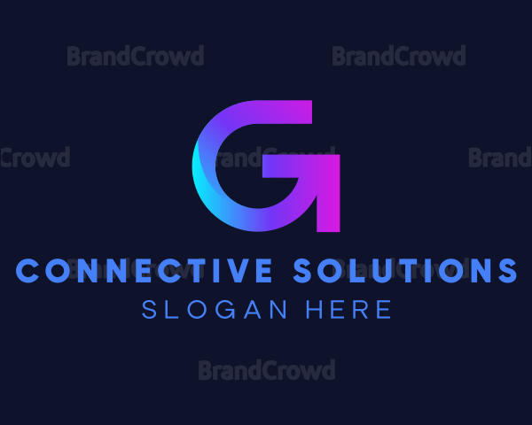 Startup Arrow Letter G Business Logo