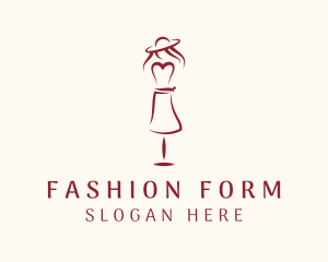 Fashion Stylist Mannequin  logo design