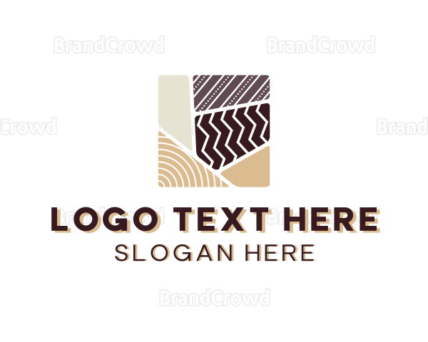 Home Flooring Tile Logo