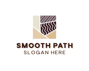 Paving - Home Flooring Tile logo design