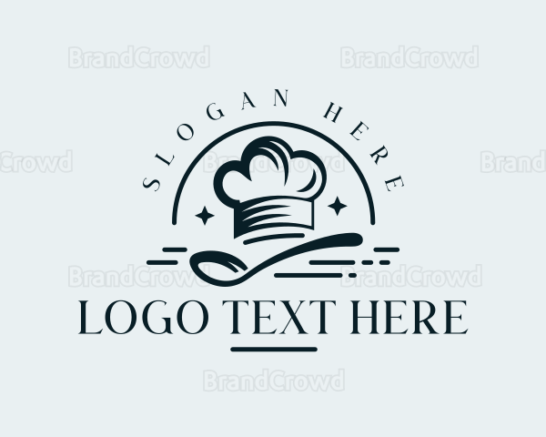 Culinary Chef Hat Bistro Logo