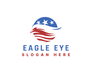 US Patriot Eagle logo design