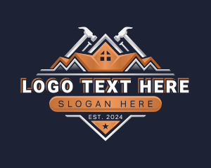 Tool - Hammer Carpentry Remodeling logo design