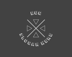 Hipster Apparel Brand Logo