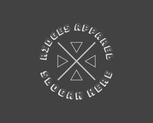 Hipster Apparel Brand logo design