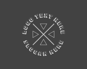 Hipster Apparel Brand Logo