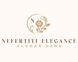 Floral Artisan Wedding logo design